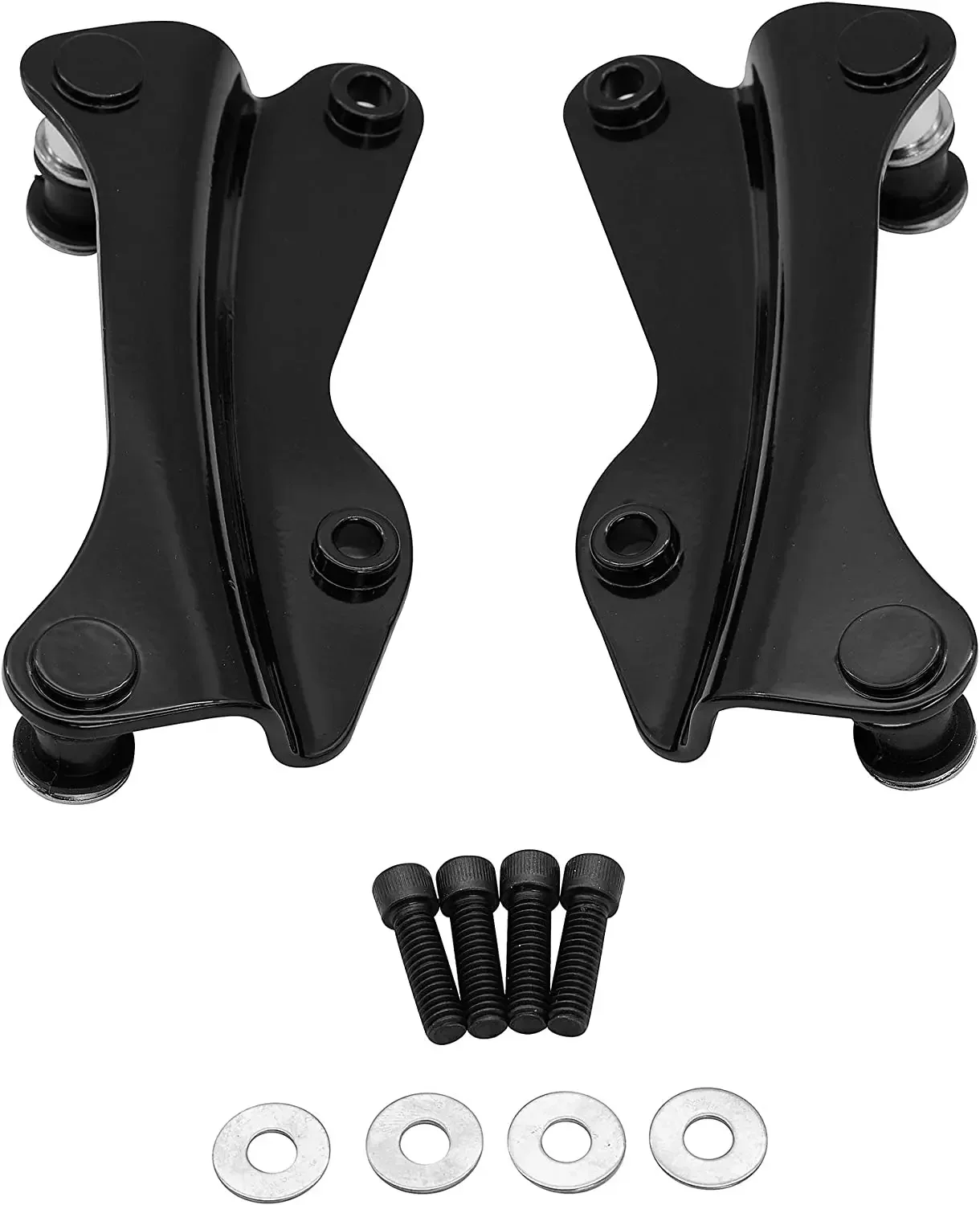 

Motorcycle Luggage Rack Backrest Docking Hardware Kits for Harley Davidson Touring Road King Road Street Glide FLHXSE 2014-2022