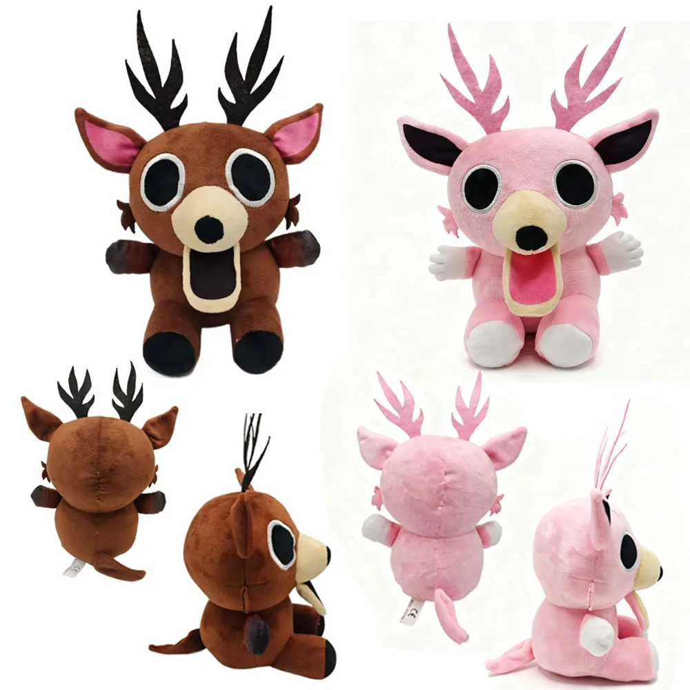 

@~ # 2025 Новинка 99 ночей в лесу Плюшевая кубическая олень Плюшевая забавная игра Рождественский подарок Аниме Периферийные устройства Мягкая кукла Милая кукла-олень