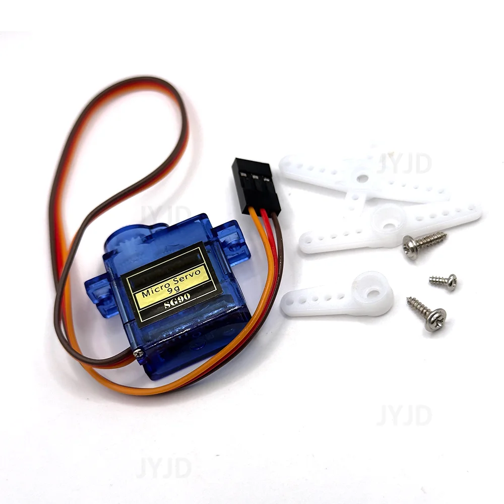 2PCS SG90 9G Micro Servo For RC Airplanes Fixed Wing Airplane Model Telecontrol Airplane Toy Mini Servo Motor 450 Helicopter