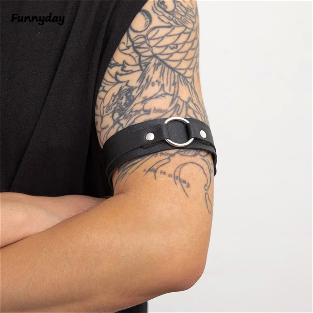 مثلي الجنس الهذيان تسخير رجل بولي Leather الجلود اليدوية الشرير نمط عبودية الوثن اكسسوارات الجنس لعب للرجال الملابس الداخلية الملابس الداخلية الرباط حزام