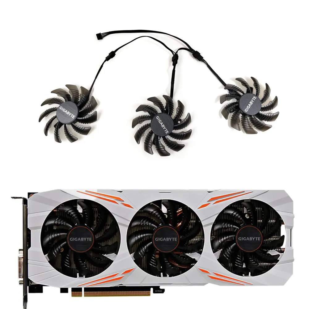 

Brand new 75MM 4pin PLD08010S12HH T128010SUGTX 1080ti Gpu FAN Forr Gigabyte Aurus Gtx 1060 1070 1080 G1 Gtx 1070Ti 1080Ti 960