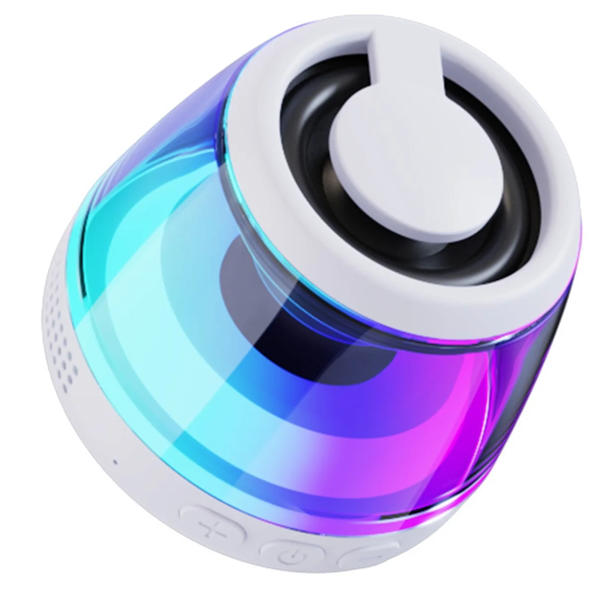 

CLCU Мини Карманный Bluetooth-динамик Магнитный RGB окружающий свет Bluetooth Саундбар Беспроводной True Stereo MP3-плеер