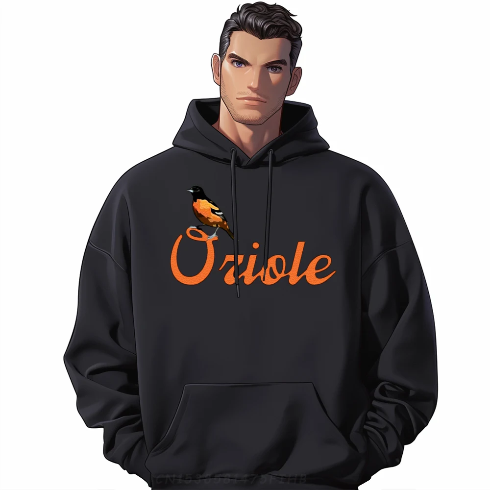 

Funny Youth Hoodies O-Neck Graphic Long Sleeve Vintage Oriole Bird Baltimore Favorites Hoodies Casual Sweatshirt