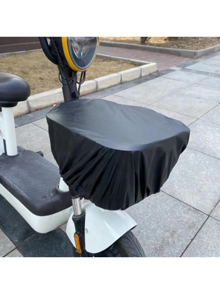 Waterproof Dustproof Rear Basket Shield, Retractable Protective Liner, All Weather Guard Cover, Practical Cycling Basket Fitting