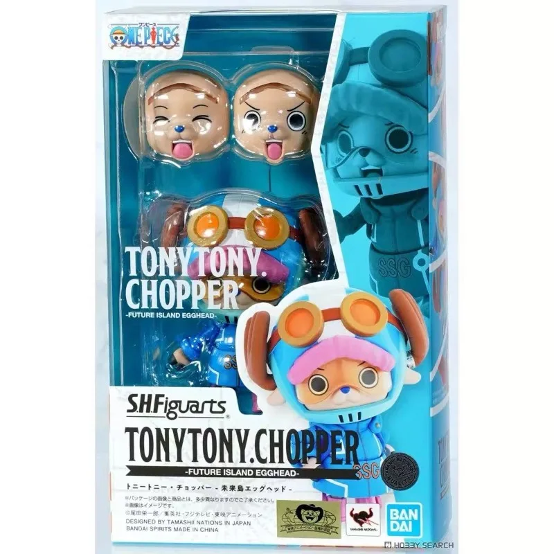 

Оригинальный Bandai Sofvimates One Piece S.H.Figuarts Tony Tony Chopper, аниме-фигурка, модель, коллекционные украшения, фигурка, игрушки 7,5 см