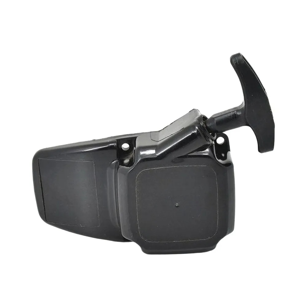 Black Recoil Pull Starter Robust Plastic Construction Easy Installation Minimal Effort Start For Outdoor Use For EH025