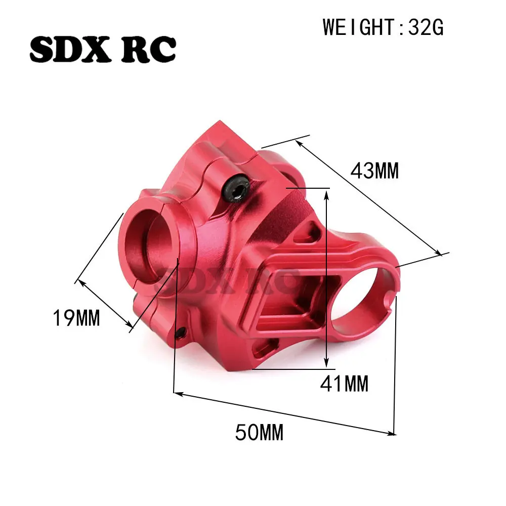 

Aluminum alloy front and rear universal differential protective case for ARRMA 1/10 Granite Small Boulder 1/8 Typhoon