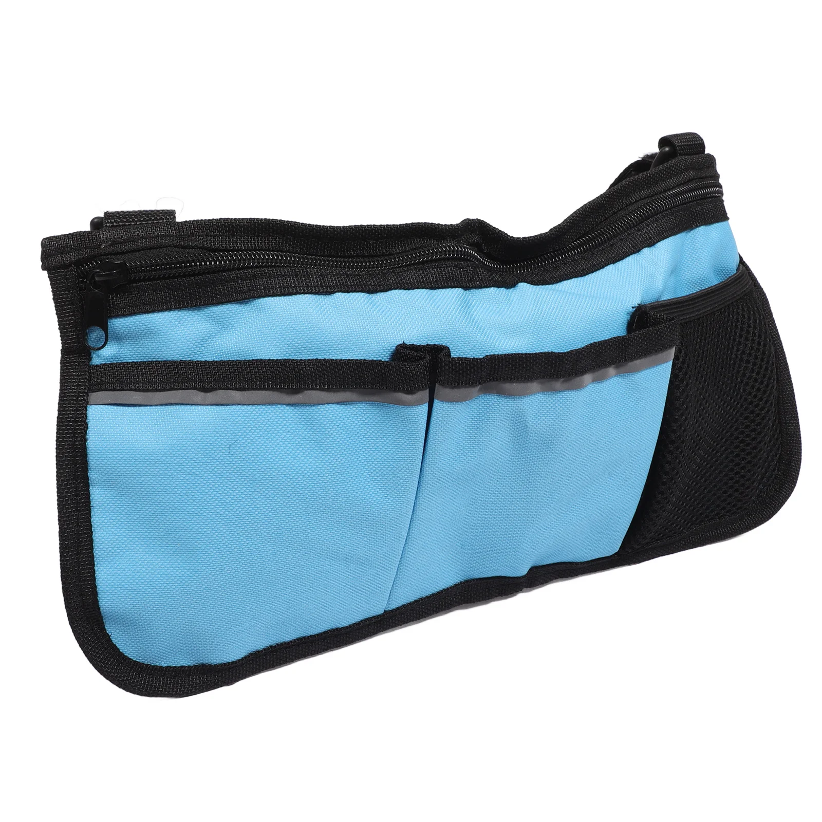 

Подлокотник для инвалидной коляски, сумка-органайзер, регулируемый прочный боковой карман для хранения аксессуаров для ходунков для инвалидных колясок