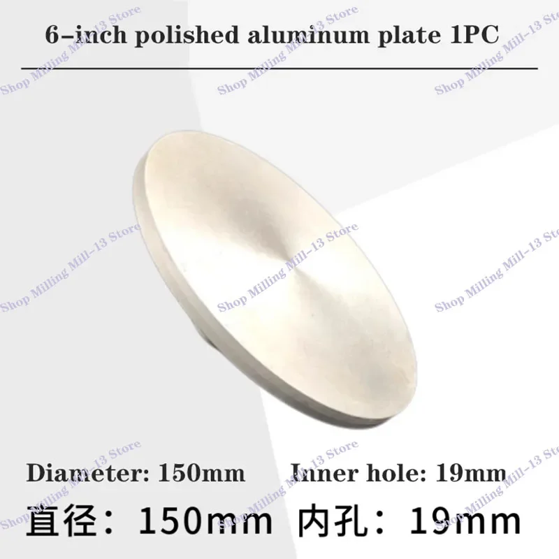 NEW 4"/6"/8"/9" Polishing Grinding Aluminum Plate Disc for Flat Machine Accessories