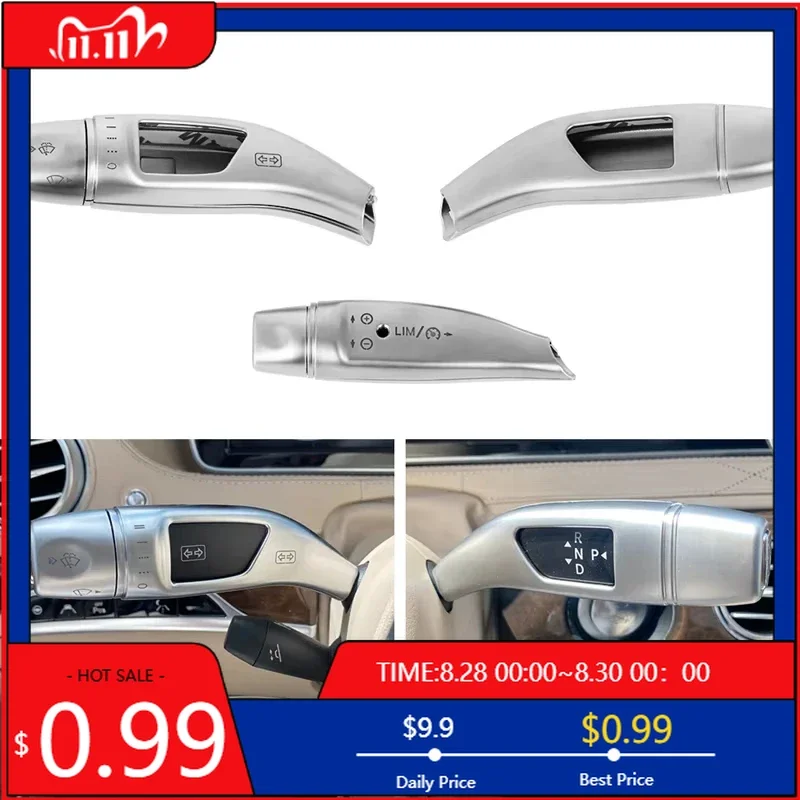 

Внутренние наклейки для Mercedes Benz A B C E S GLC CLA GLA GLE GLS CLS GLK ML Class W205 W213 W212 W176 W204 Автомобильный рычаг переключения передач Wipe