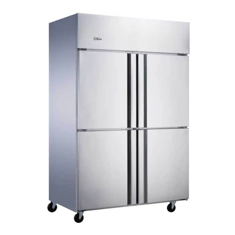 

Four-door refrigerator Commercial kitchen Freezer Stainless steel dual-temperature crisper Freezer Freezer