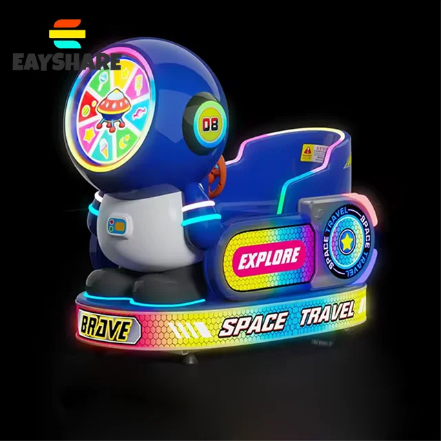 Wholesale High-quality and Cheap Price Cartoon Character Modeling Children Coin-operated Music Rocking Car