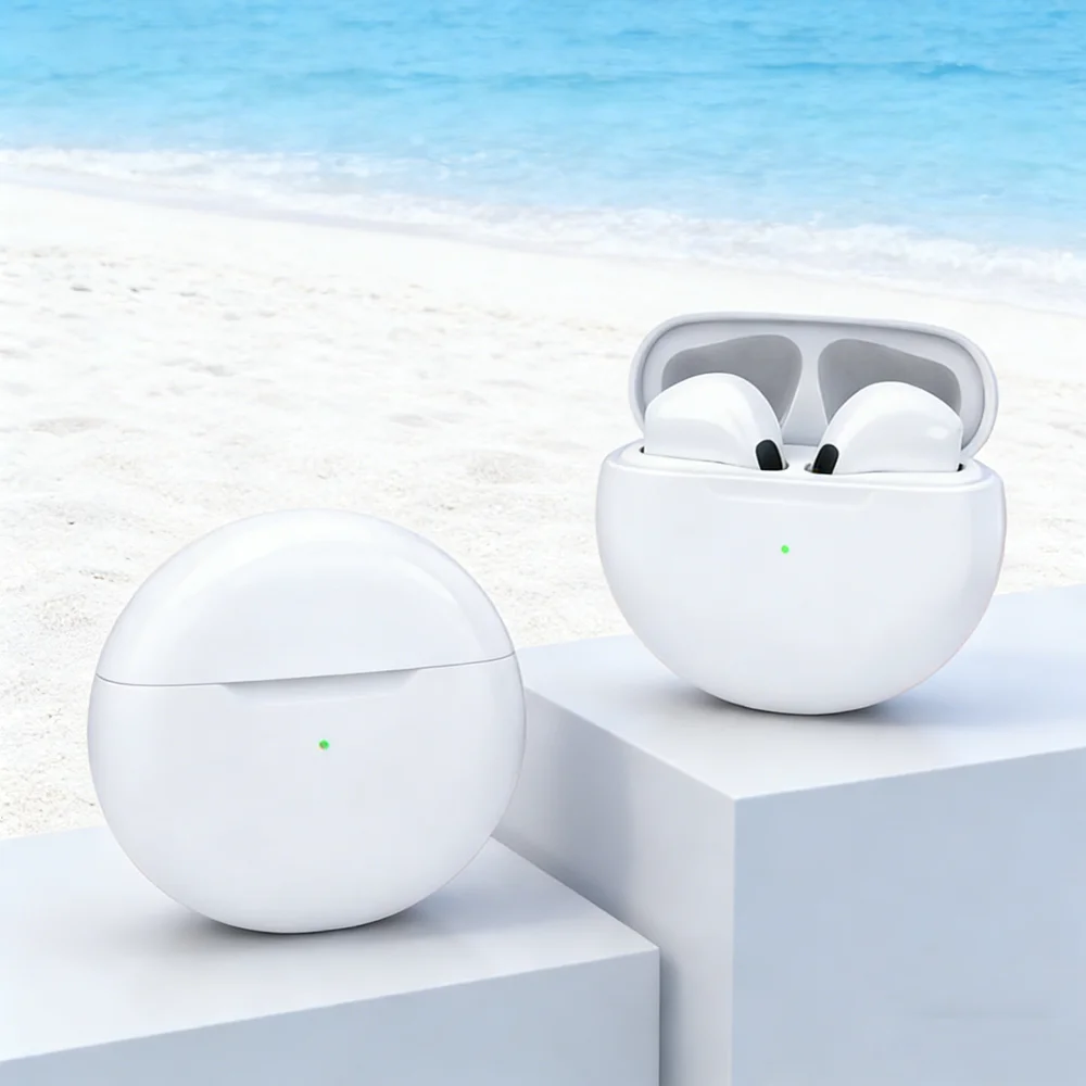 TWS Wireless Bluetooth In Ear Earphones HiFi Stereo Gaming Earphones, Built-in Microphone Sports Earphones