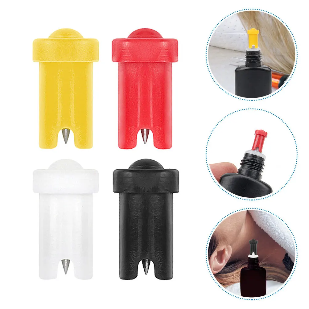 

40pcs Eyelash Glue Nozzle Needle Stainless Steel Anti-Blocking Pin For Lash Extensions Tool Kit, Glue Needles, Eyelash Bottle