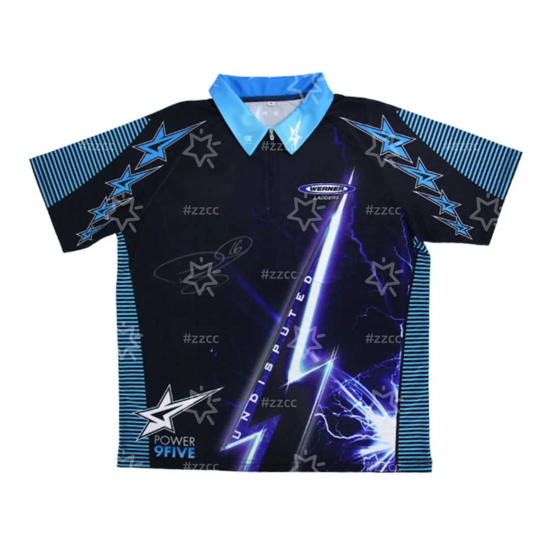 Phil Taylor Darts Polo Shirt Darts Professional Clothing Sports Dry Quickly Men's T-Shirt Kid's Clothing Tee Top Woman
