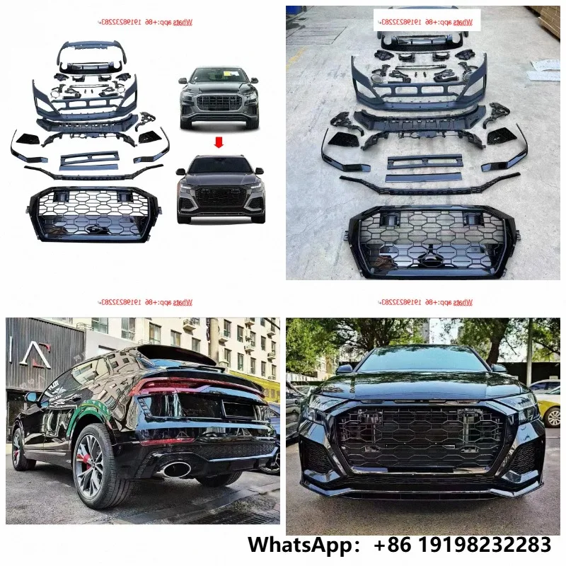 Applicable for Q8 2019-  Upgrade RSQ8 Style Modification Bumpers Body Kit.