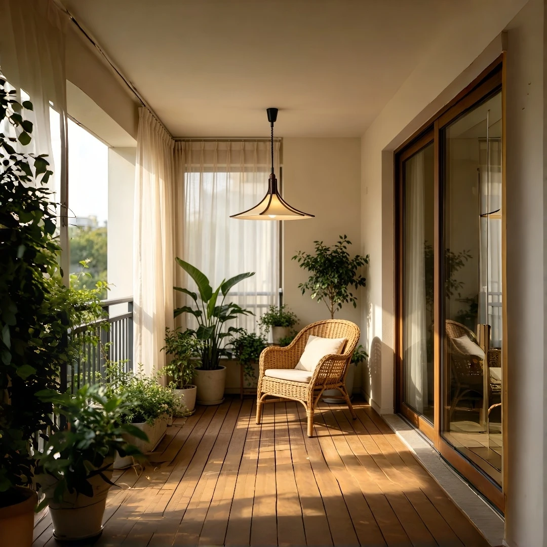 Retro Wabi Sabi Wood Pendant Lamp Linen Shade Nordic Fabric LED Hanging Lamp Dining Room Hallway Bedroom Decor Pendant Light