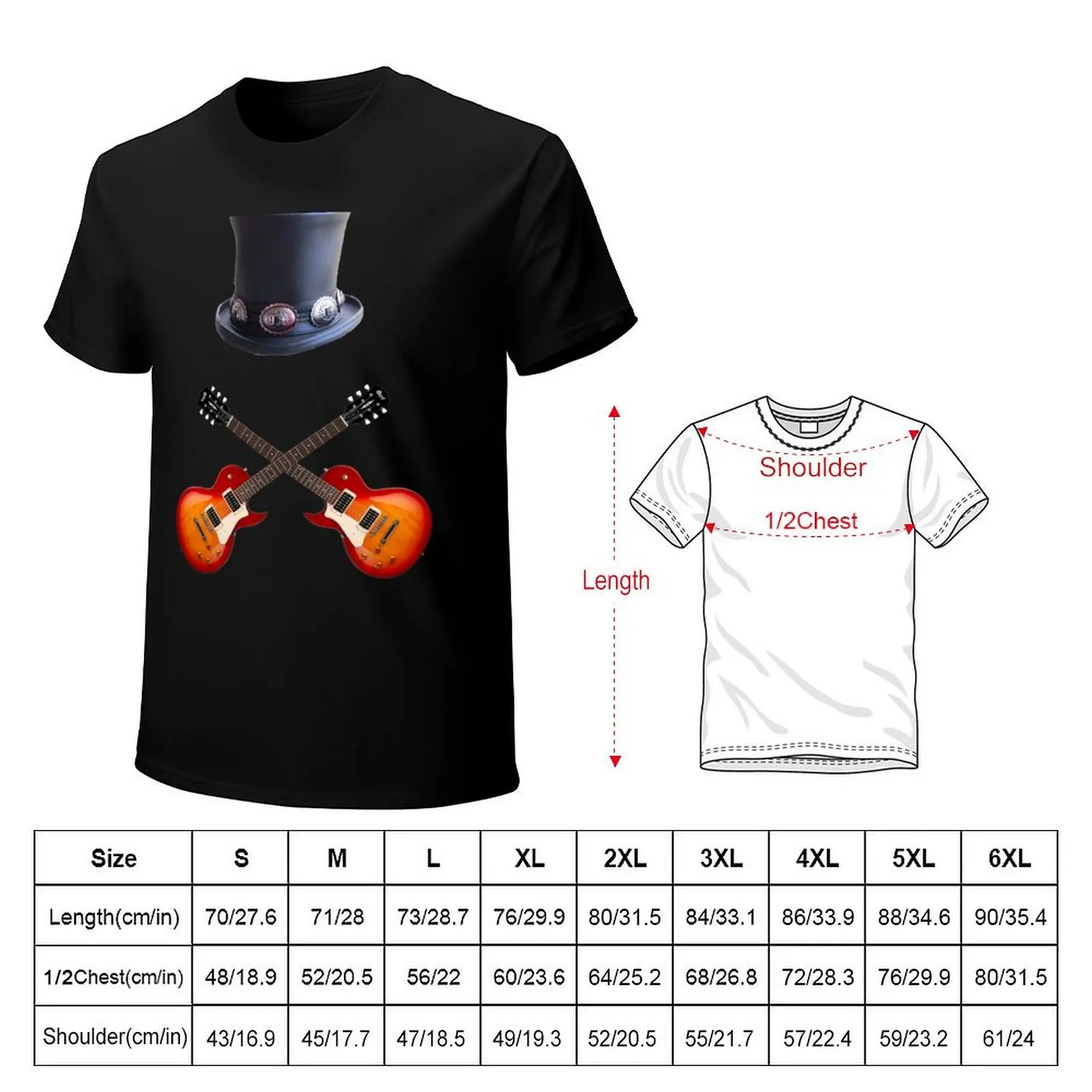 guitarist rock n roll rockstar slash from guns n roses T-Shirt luxury t-shirt boys whites mens cotton t shirts