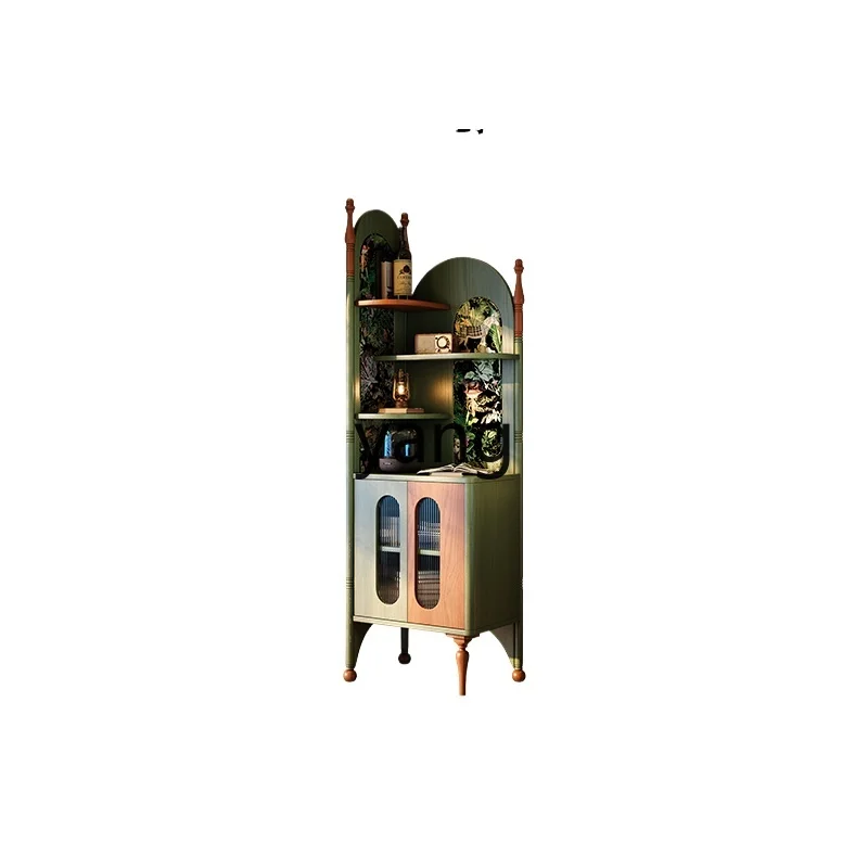 

LT medieval style living room wall ornament cabinet bedroom bookshelf floor-to-ceiling layered locker