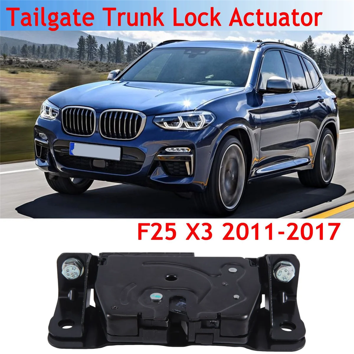 Car Rear Tailgate Trunk Lock Actuator for BMW F25 X3 2011-2017 F32 428I Gran Coupe