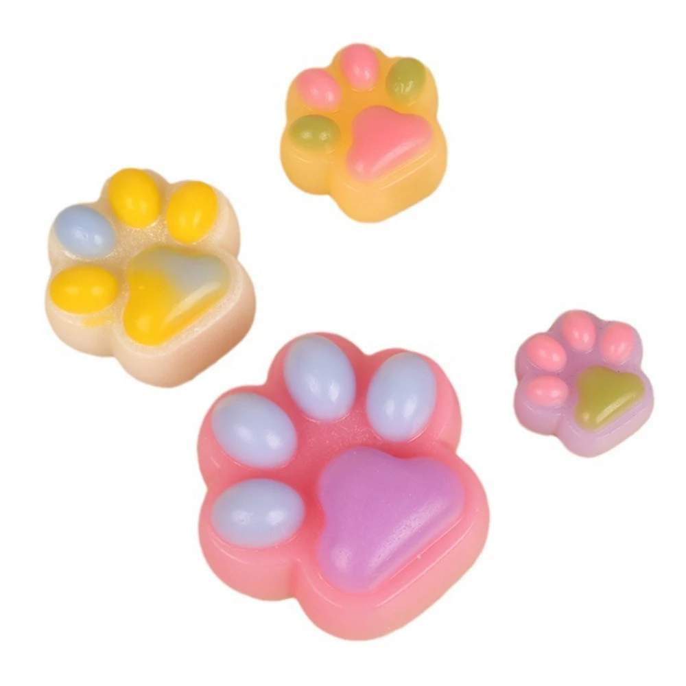 

Large Cat Claw Pinching Mold Mud Feeling Manual DIY Slow Candle Silicone Mold Scented Making Tools 3D DIY Handmade Fragrance