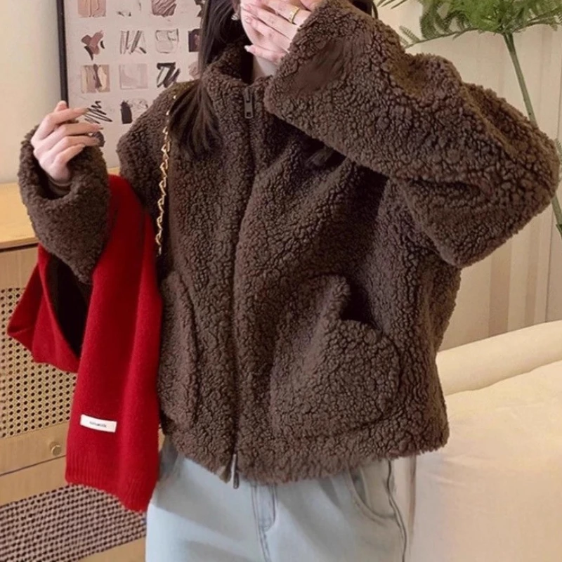 

Jacket Women's 2025 New Fall Winter Petit Versatile Fashion Western Fashion Crop Top