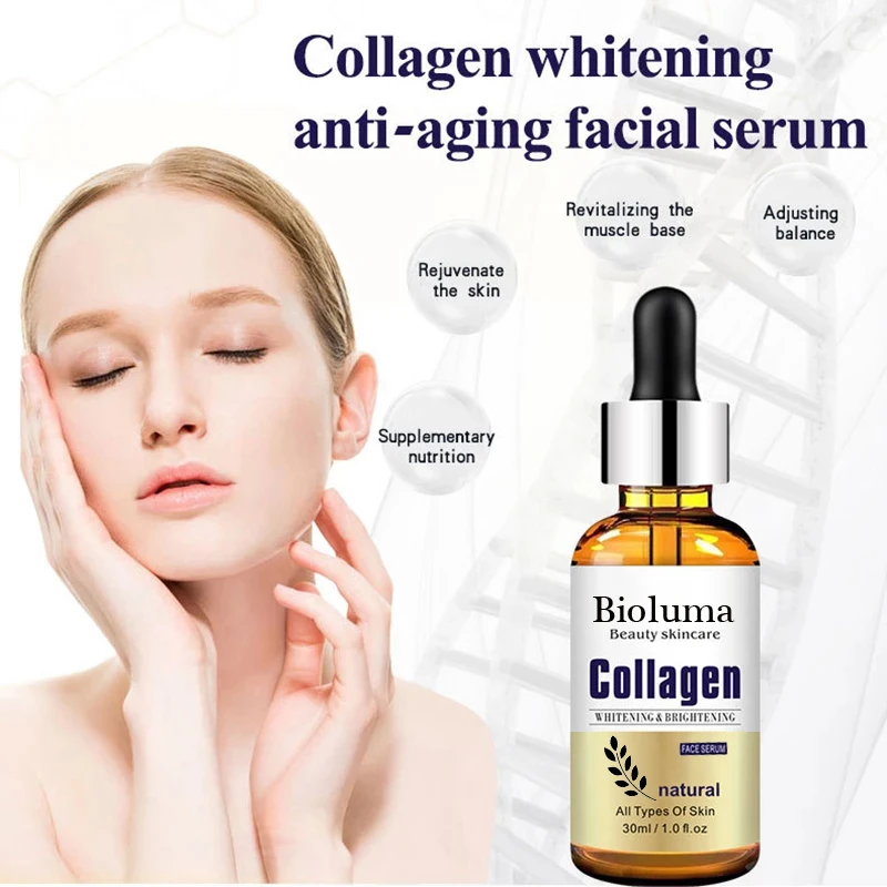 

KAPOMI High-Purity Hyaluronic Acid Serum Moisturizing Collagen Whitening Anti-Wrinkle Skin Anti-Age Repair Essence Face Serum