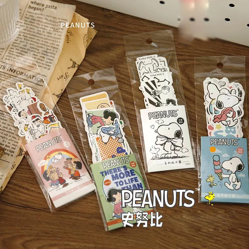 Imagem -02 - Kawaii Snoopy Memo Pad Bookmark Creative Dog Book Marks Papelaria Etiqueta Material Escolar Presente 10 Pcs por Bolsa