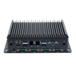 Fanless Mini Pc Industrial Computer BOX Intel i3-8145U i5-8265u i7-8565u Gigabit Ethernet 6 USB 6 COM Windows 10 LINUX