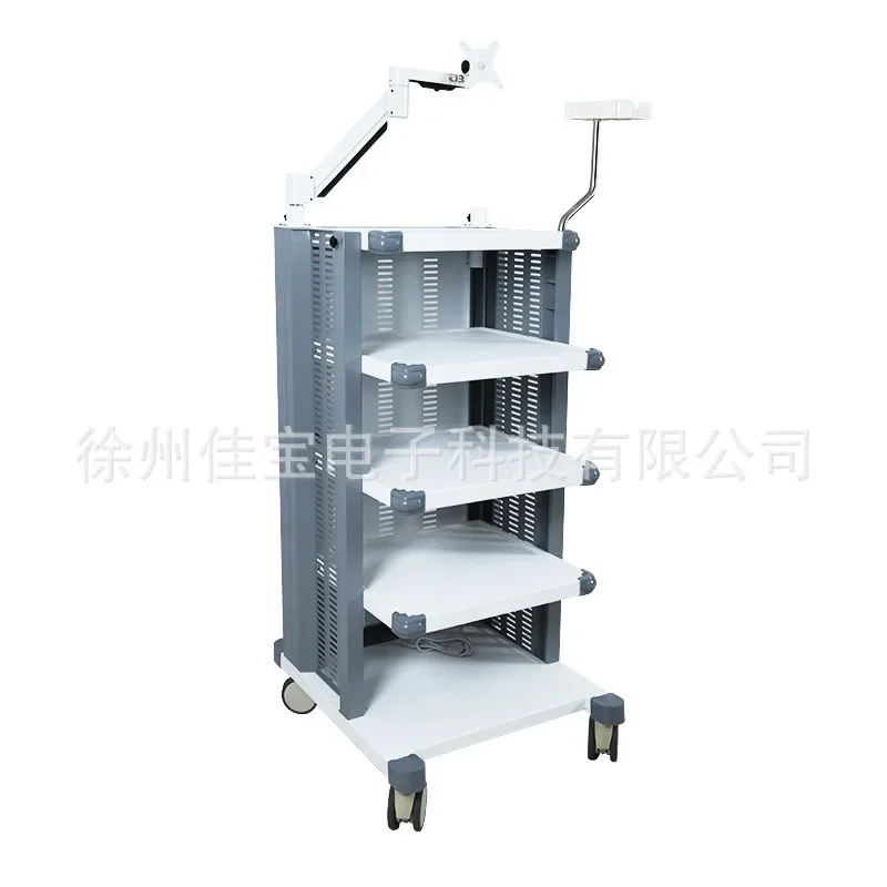 

Suoying multi-function medical trolley manufacturer's special trolley for endoscope five-layer metal graphic work platform car