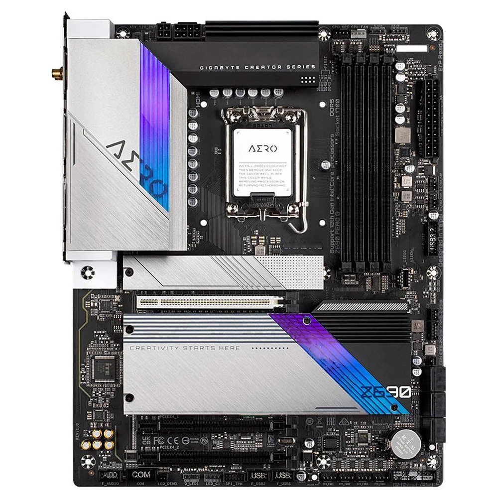 Z690 AERO G For Gigabyte LGA1700 DDR5 128GB ATX Supports 12th Gen Core Pentium Gold Celeron Processors Motherboard High Quality