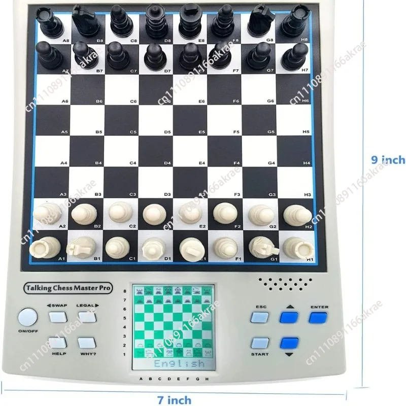 for 14-In-1 Smart Chess Versus Two-Player Chess Learning Chess Electronic Board English/German Version