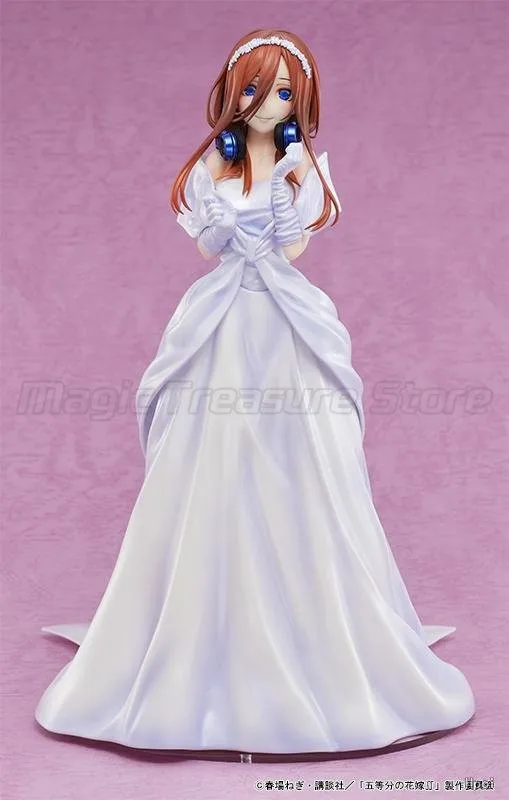 【MT】AMAKUNI Hobby JAPAN The Quintessential Quintuplets Nakano Miku Wedding Dress H240mm PVC 1/7 Scale Anime Figure