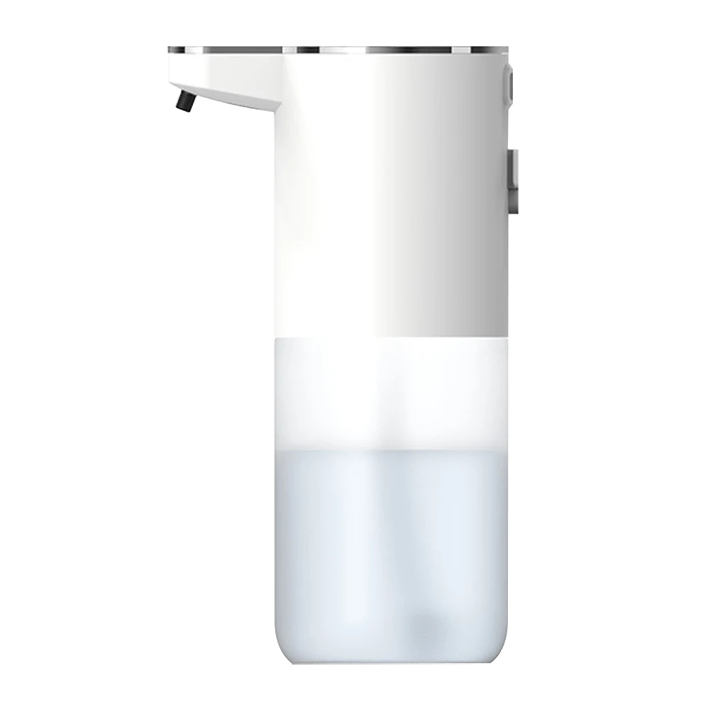 400ML Automatic Foam Soap Dispenser with 4-Level Adjustable Foam Touchless Hand Soap Dispenser Rechargeable for Bathroom Kitchen