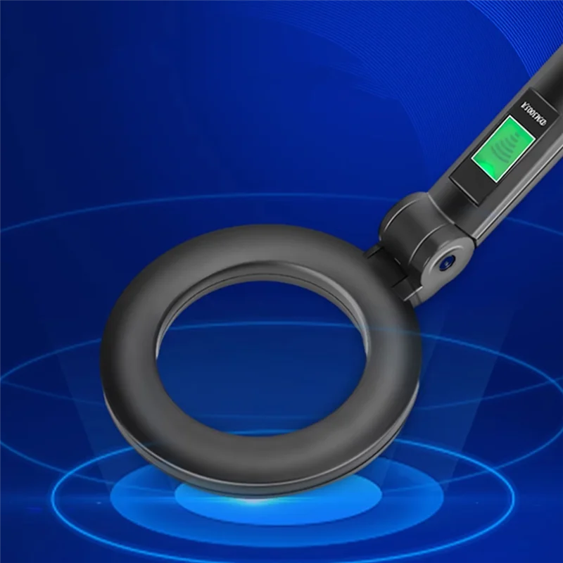 Y42A-مجموعة كشف المعادن المحمولة 360 ° المسح الضوئي للكشف عن المعادن الماسح الضوئي المعدني مدقق الأمن لمراقبة الكنز