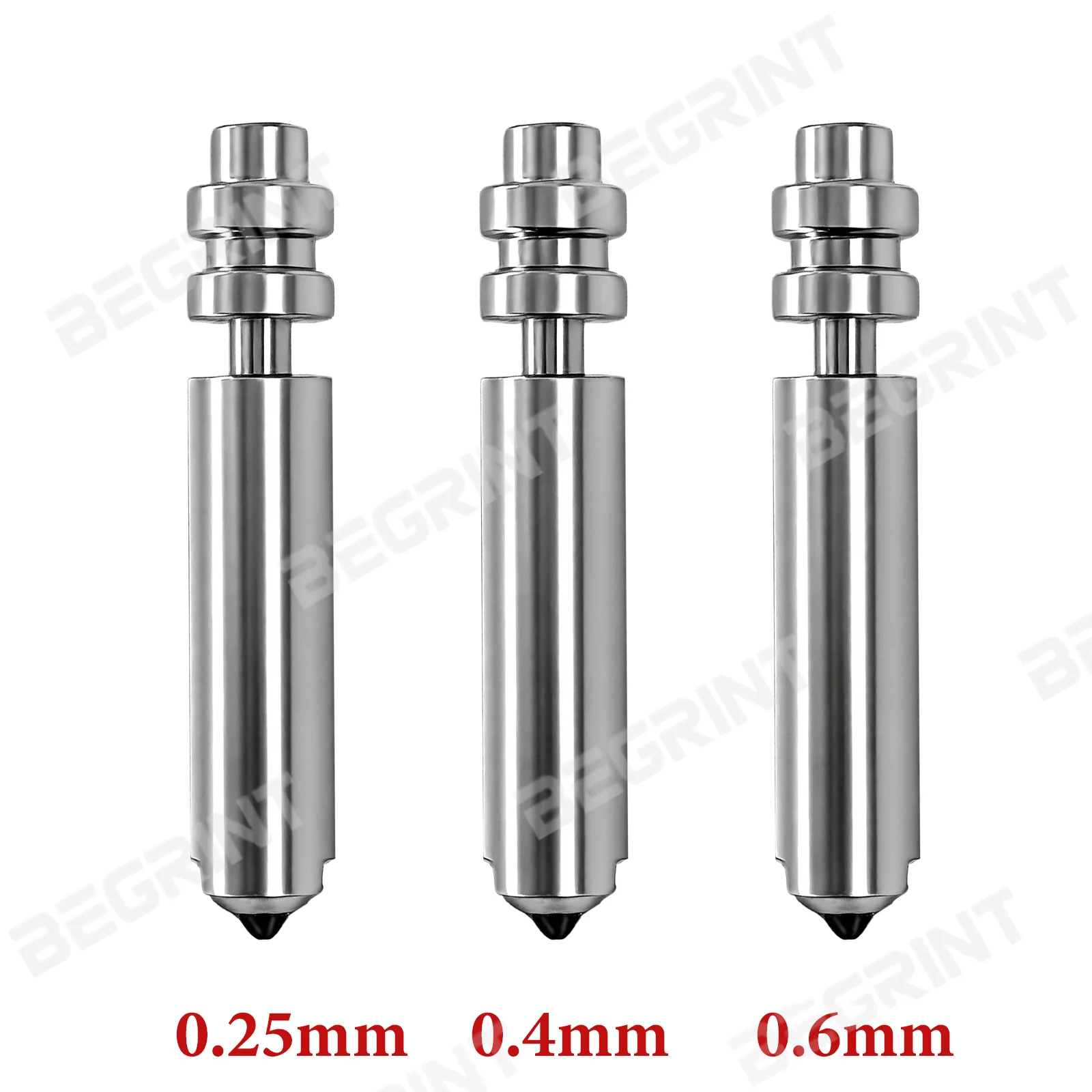 Für Anycubic Kobra X Combo Kobra 4 Bimetall-Düse 0,2mm/0,4mm/0,6mm Verbesserte Hochtemperaturbeständige Düse für KobraX