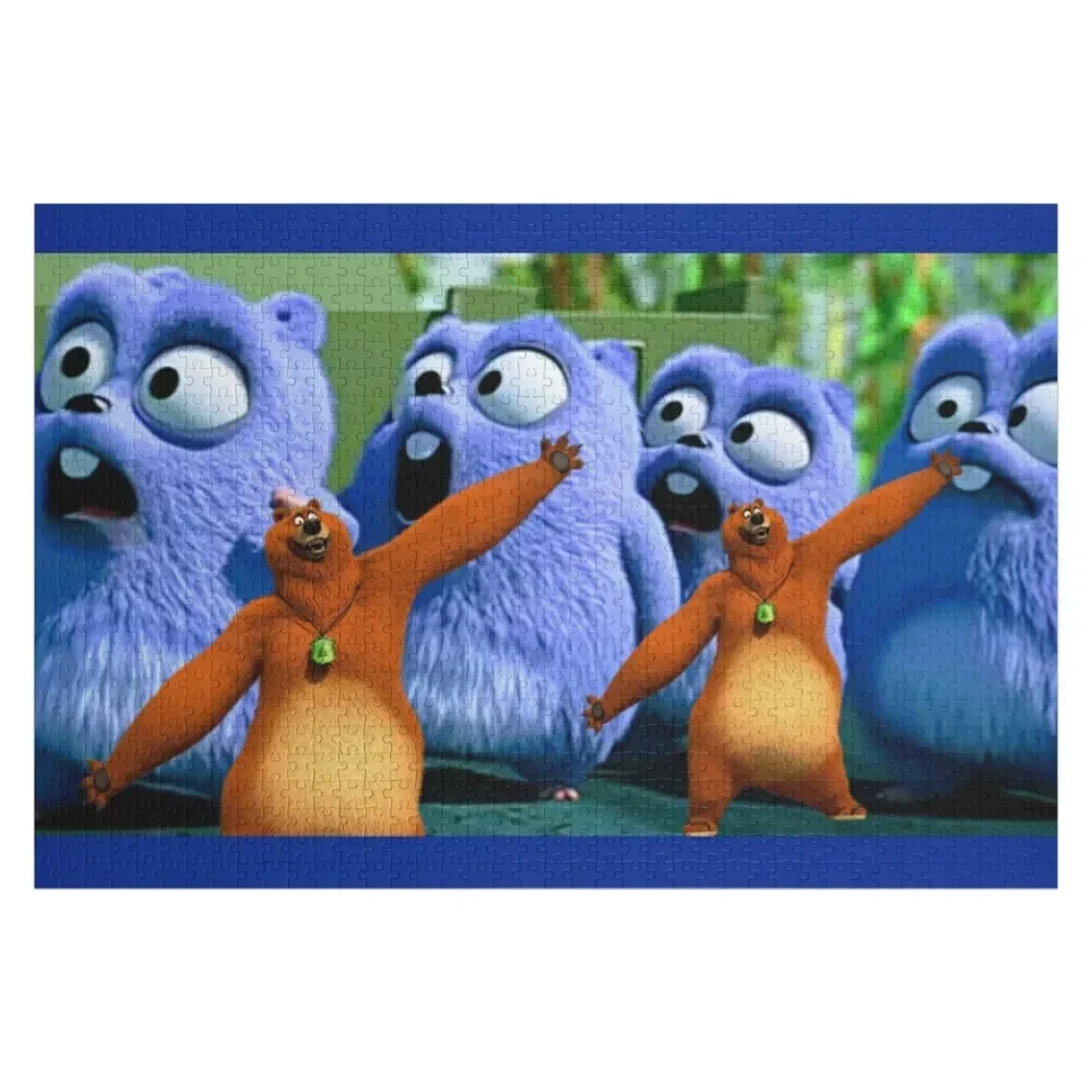 Grizzy And Lemmings Jigsaw Puzzle Personalize With Personalized Photo Wooden Jigsaws For Adults Anime Puzzle