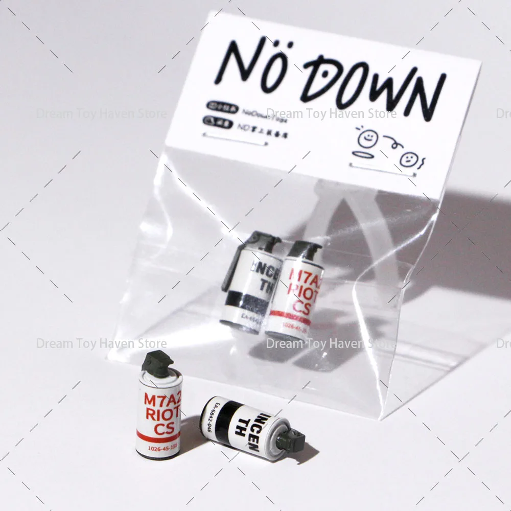 1/12 مقياس الجندي M7A2 RIOT CS قنبلة يدوية لعبة نموذج المعدات التكتيكية العسكرية ملحق لتقوم بها بنفسك 6 بوصة دمى شخصيات الحركة #1