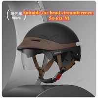 2024 New Motorcycle Half Helmet Baseball Cap Half Face Helmet Anti-UV Safety Hard Hat Helmet Motorcycle for Mens