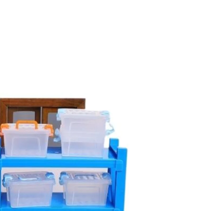 

1:12 Dollhouse Miniature Storage Layered Shelves Toy Furniture for Home Modeling, Doll House Decor Accessories