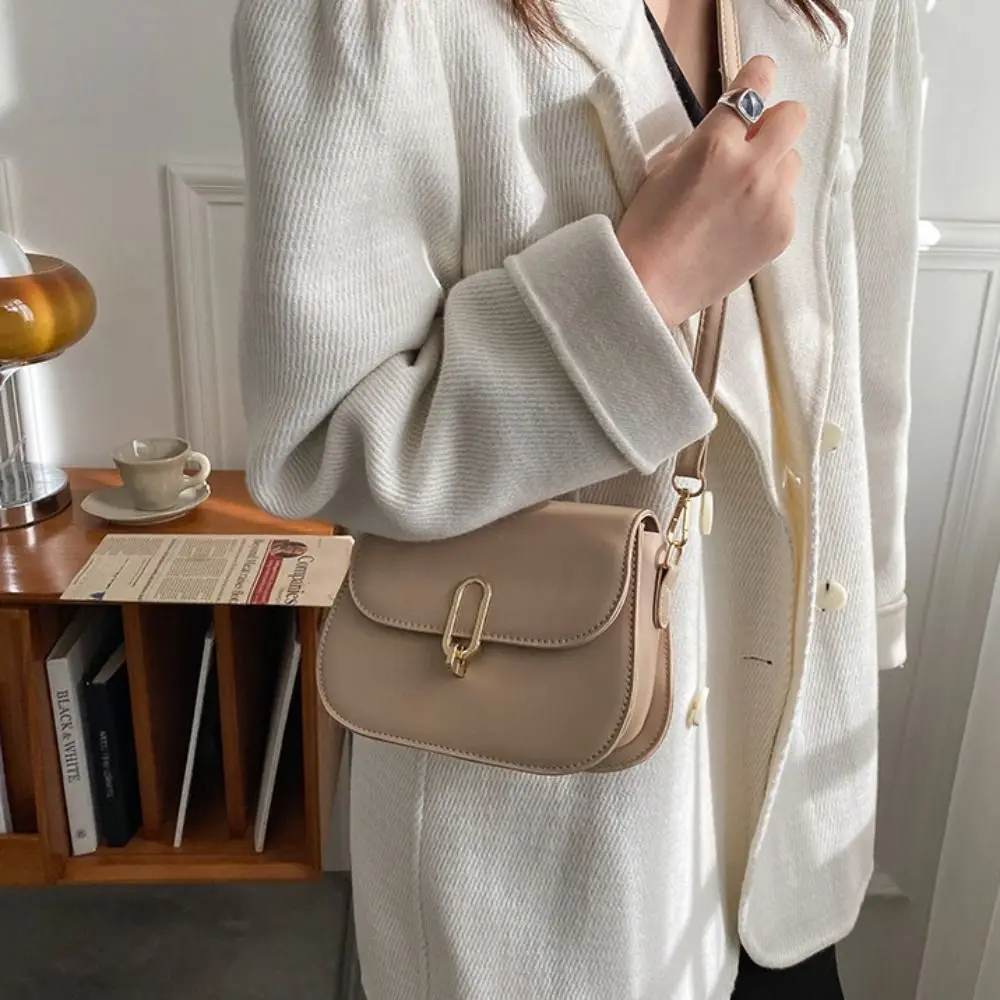 韓国風PUレザーショルダーバッグ、トレンドカジュアルな小さめスクエアバッグ、ファッショナブルで軽量な女性用財布、パーティーバッグ