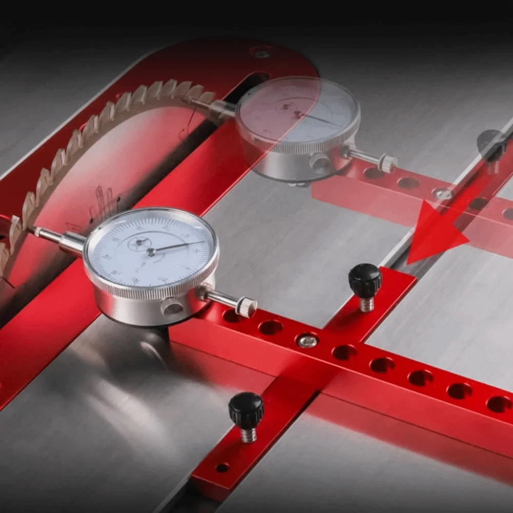 

0.01in Resolution Table Dial Indicator Corrector Measuring Table Gauge Rust Prevention Easy To Operate Machinery Tool