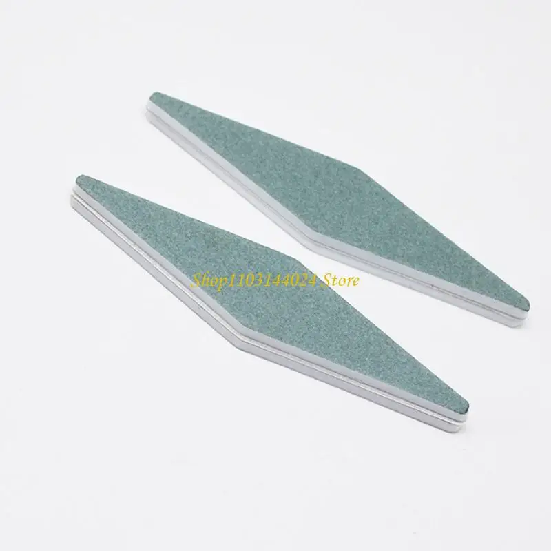 

N5KE Pack of 20 Silver Polishing Sticks Diamond Sponge Sticks Double-Sided Sanding Sticks Jewellery Cleaning Tools