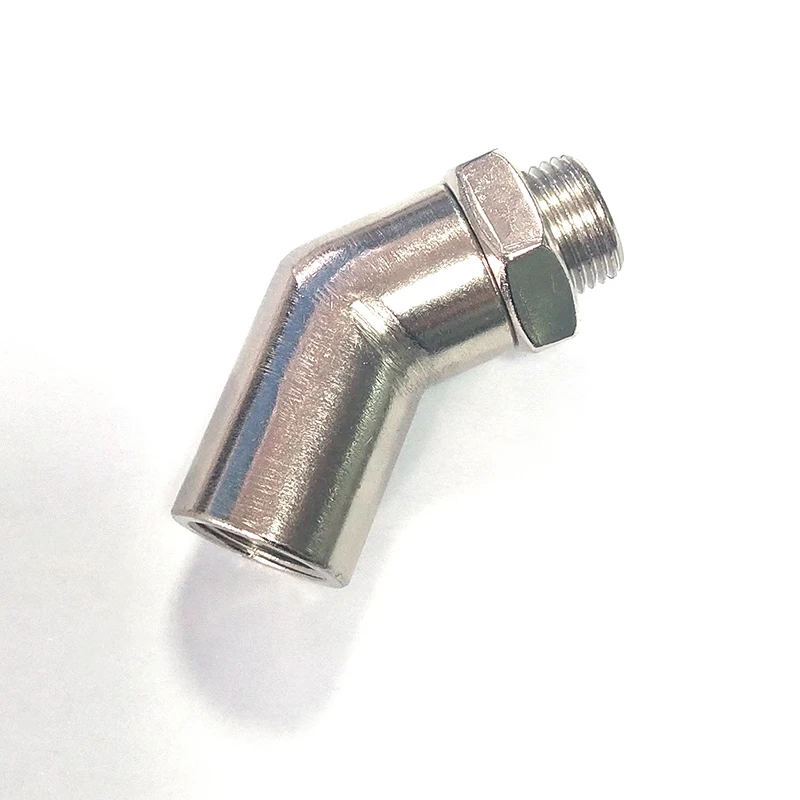 Universal O2 Sensor Extender Exhaust Pipe Joint 135 Degree Oxygen Sensor Spacer Extension Connector