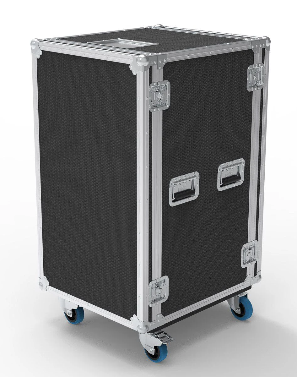 20U suspended shock absorber flight case