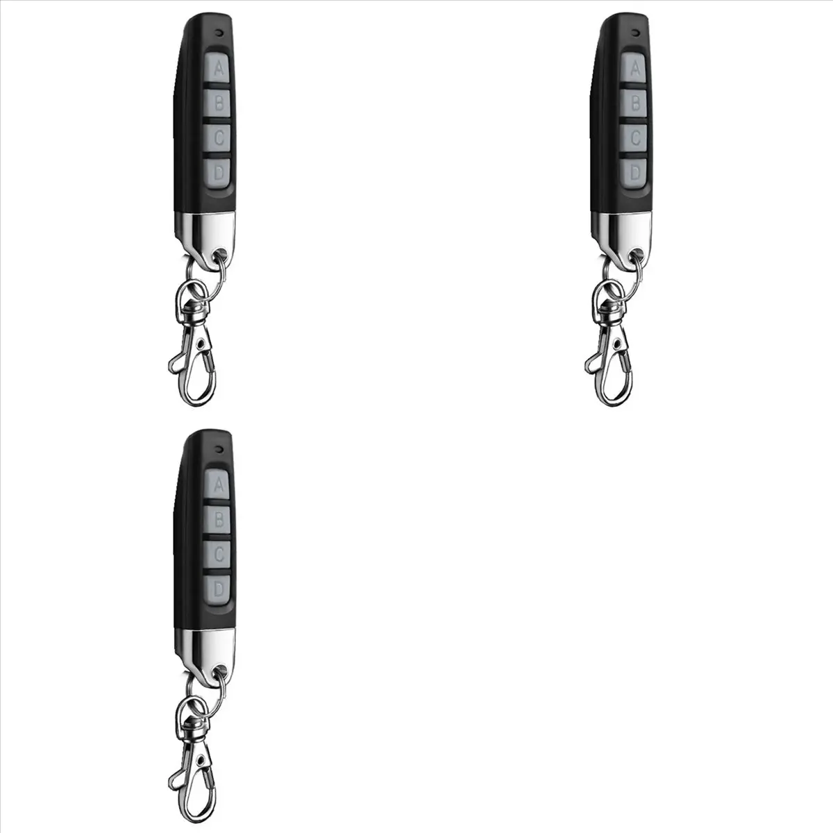 B48A 3X 433Mhz RF التحكم عن بعد المدمجة اللاسلكية الناسخ لأبواب المرآب أنظمة البوابات التوافق العالمي أ