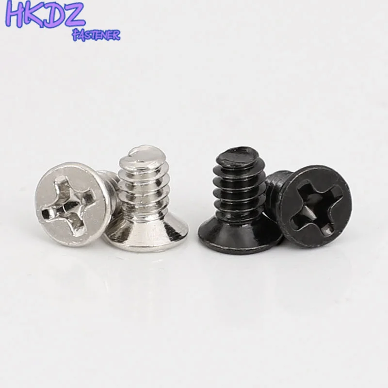 6-32*6 countersunk head Screw 6-32 Thread Phillips Bolt Motherboard Mounting Screws Computer PC Case 3.5