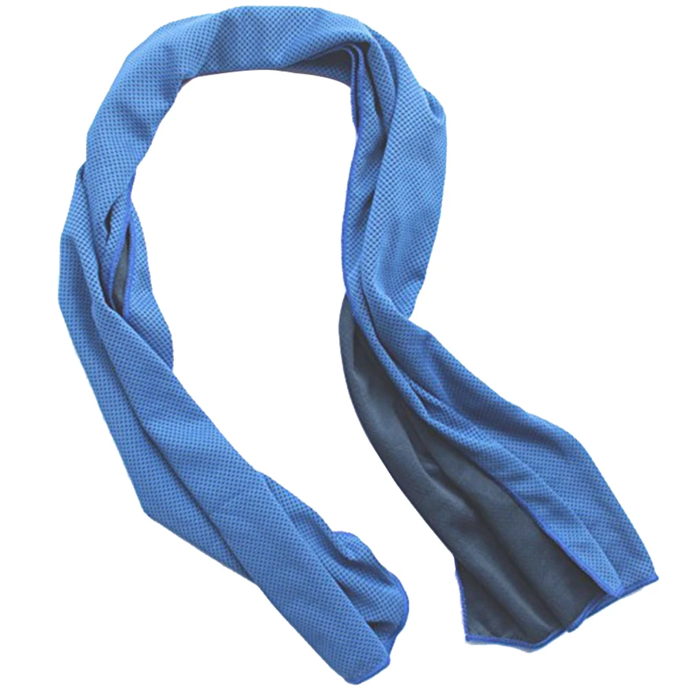 

Cooling Towels Cold Towel for Neck Outdoor Sports Blue Woman Instant Cooling Reusable Soft Ventilated Fight Fatigue Reduce Heat