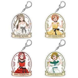 Loen Store Love live official Party Dress 2024 Kotori Minami Maki Nishikino Rin Hoshizora Acrylic keychain Bag pendant gift