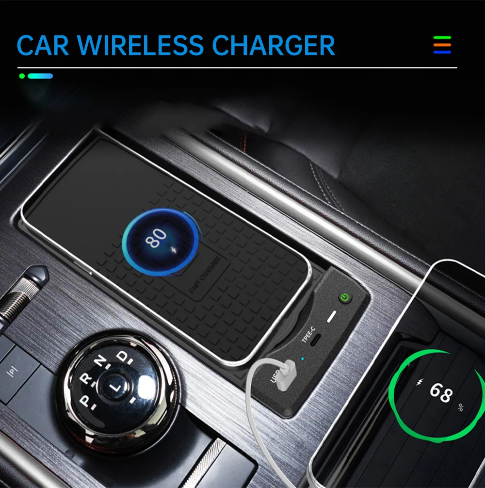 15W Car Qi Wireless…